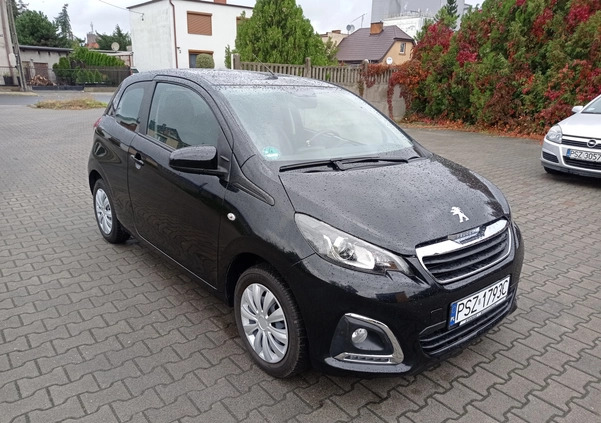 Peugeot 108 cena 24900 przebieg: 48000, rok produkcji 2017 z Szamotuły małe 232